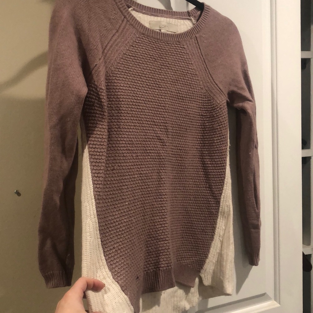 Loft Mauve Sweater